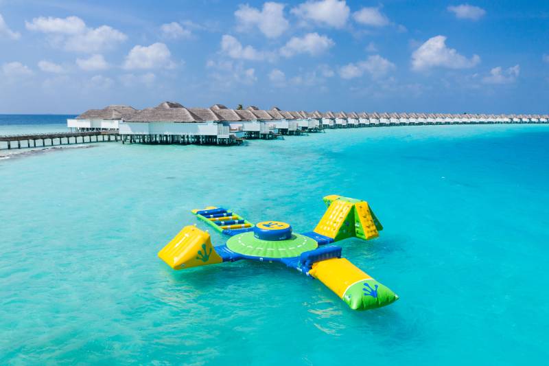 Maldives Hôtel Finolhu 5* Atoll de Baa Water park