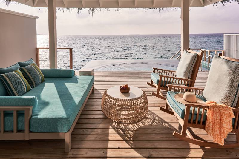 Finolhu Maldives - Terrasse