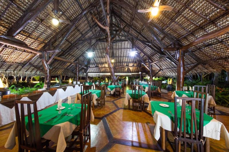 Ravintsara Wellness Hotel : restaurant