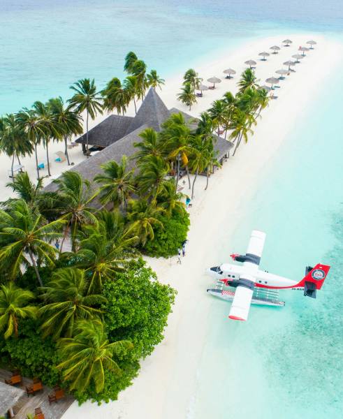 Hydravion aux Maldives