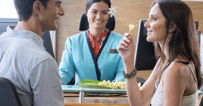 Air Tahiti Nui - Fleur