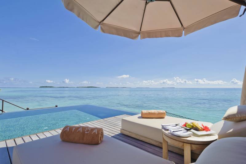 Ayada Maldives - Terrasse