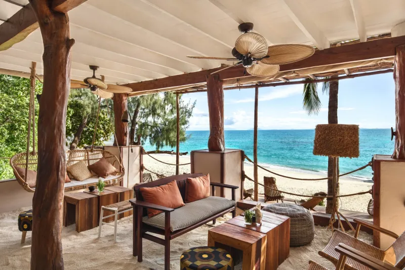 Constance Tsarabanjina : terrasse