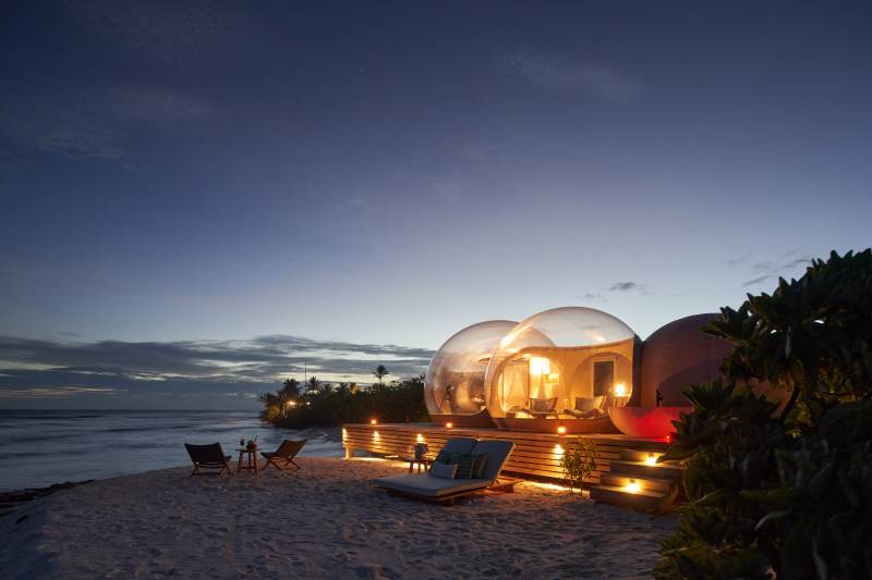 Maldives Hôtel Finolhu 5* Atoll de Baa Beach Bubble