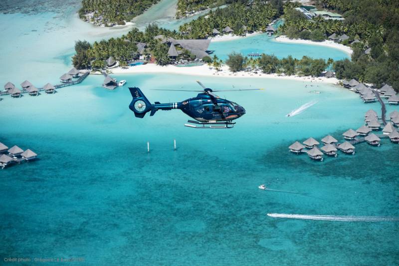 Survol Hélicoptère Bora Bora Polynésie
