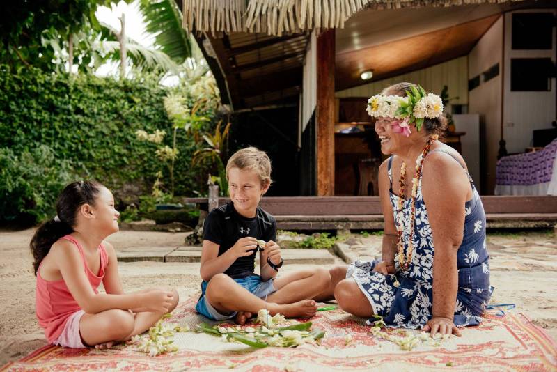 Pension de famille Polynesie