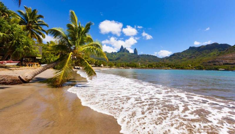 Plage de Polynésie Française