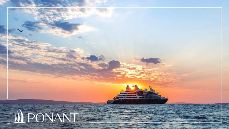 Ponant - Coucher de soleil