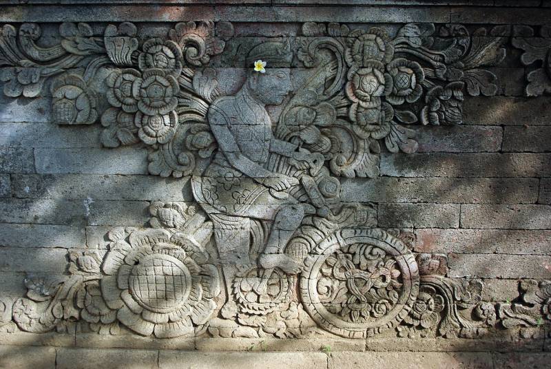 Indonésie - Fresque