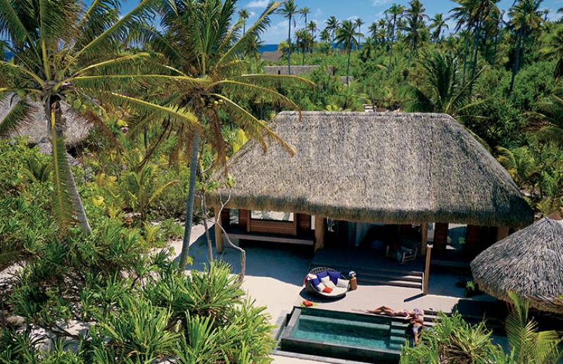 Tetiaroa l'atoll Marlon Brando Villa