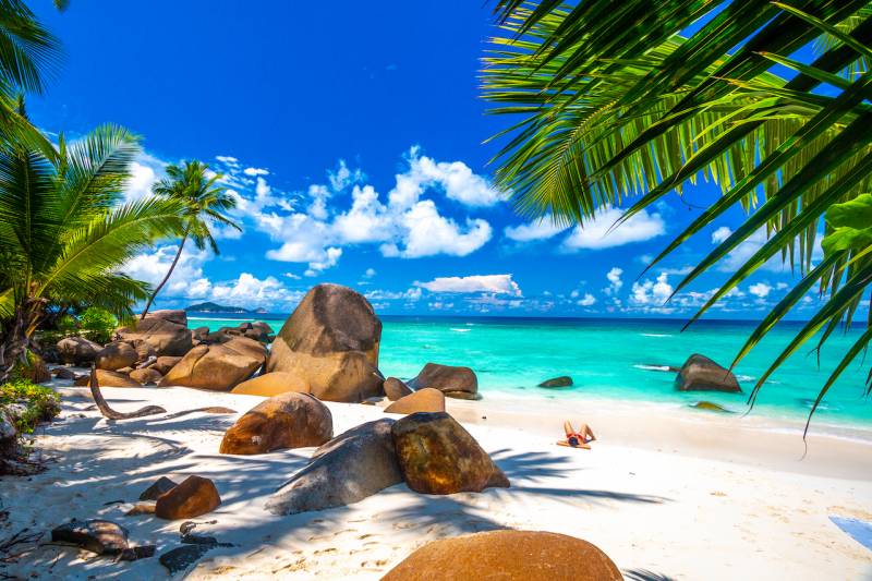 Plage Seychelles